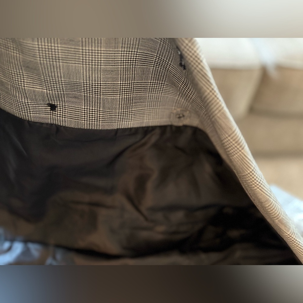 Pendleton Plaid Double Breasted Blazer Jacket In … - image 3